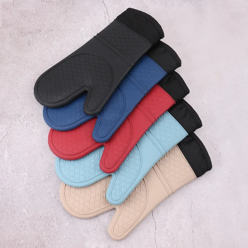 Modern Minimal Household Kitchen Microwave Baking Mitts Oven Thickened   H1581f57b5e944428b7693342b3945c98Q 