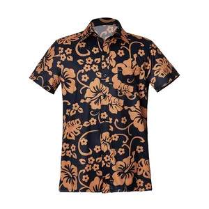 In-Stock Fear Walking Dead Character Floral Shirts Casual Knitted Anti-Pilling Personalized Vacation Digital American TV Series