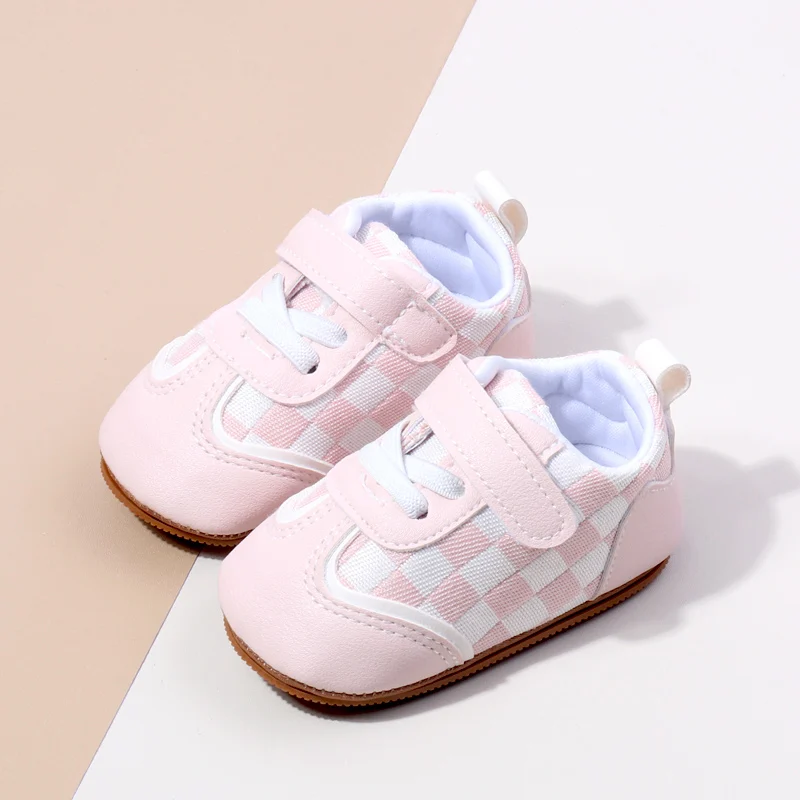 2024 High Quality Anti-slip Hook&loop Soft TPR Outsole Unisex Baby Toddler Sport Shoes Boys and Girls Casual Shoes BXC4142 manufacture
