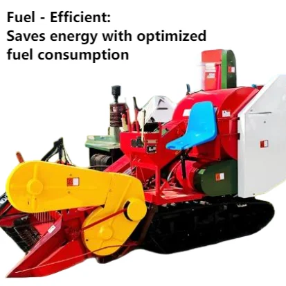 35Hp Self-Propelled Rice and Millet Harvester Hand Push Multi-Cylinder Soybean Machine for Harvesting