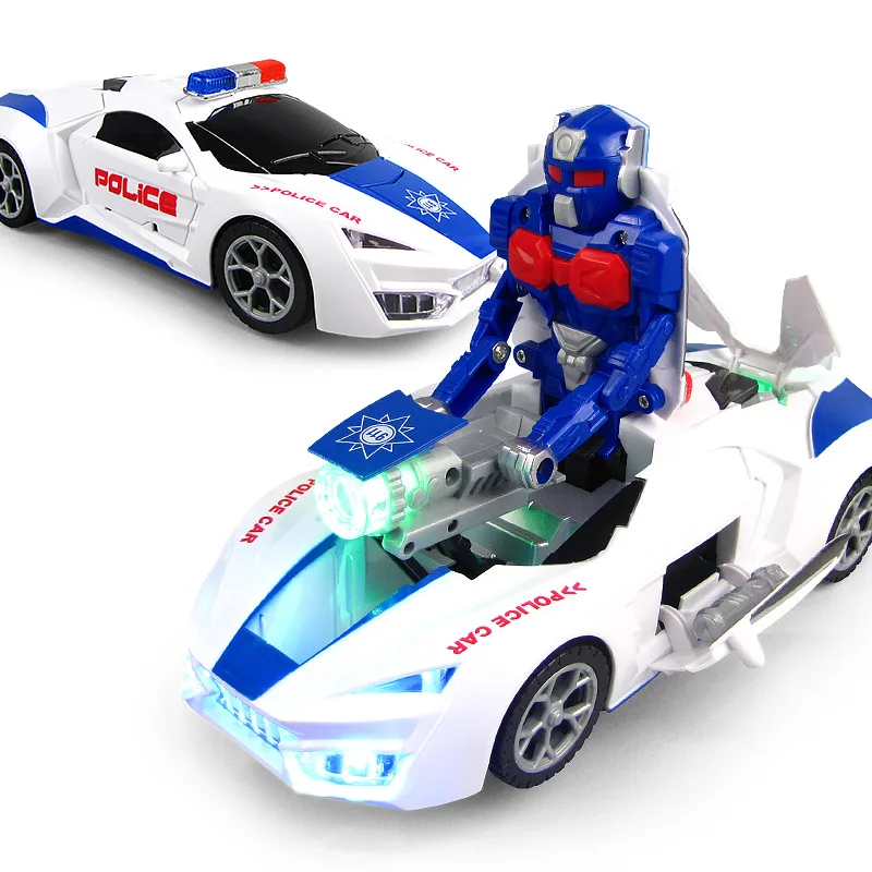 robot police car toy