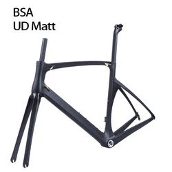 Бесплатная доставка, рама для гоночного велосипеда, рама с V-образным тормозом, карбоновая рама для дорожного велосипеда 49/52/54/56 см, карбоновая дорожная рама