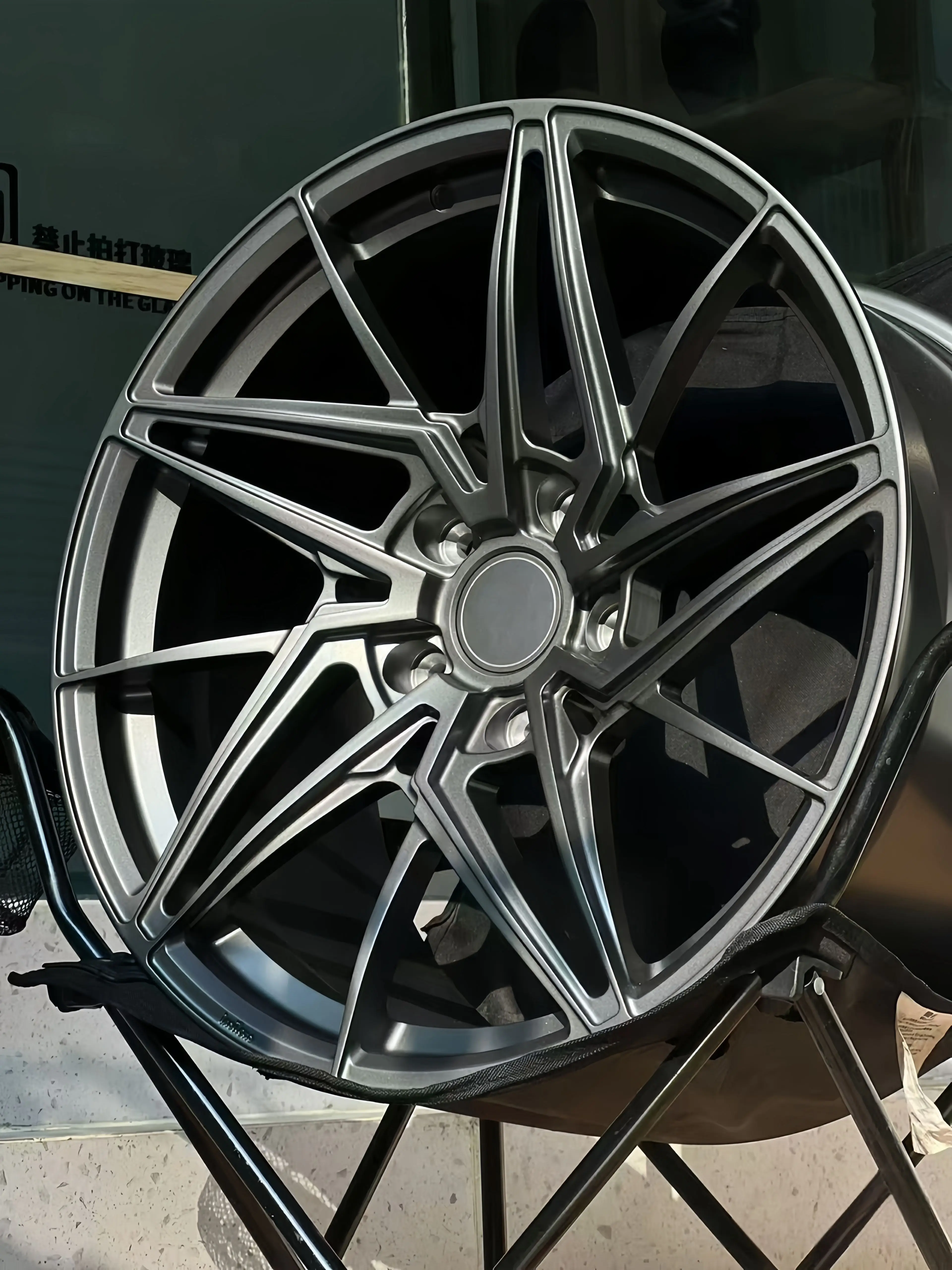 XINLAI Hot 1 Piece Forged Brushed Polished 5x120 5x112 5x114.3 18 19 20 21 22 Inch Wheel for Racing Car Wheel - Image 5