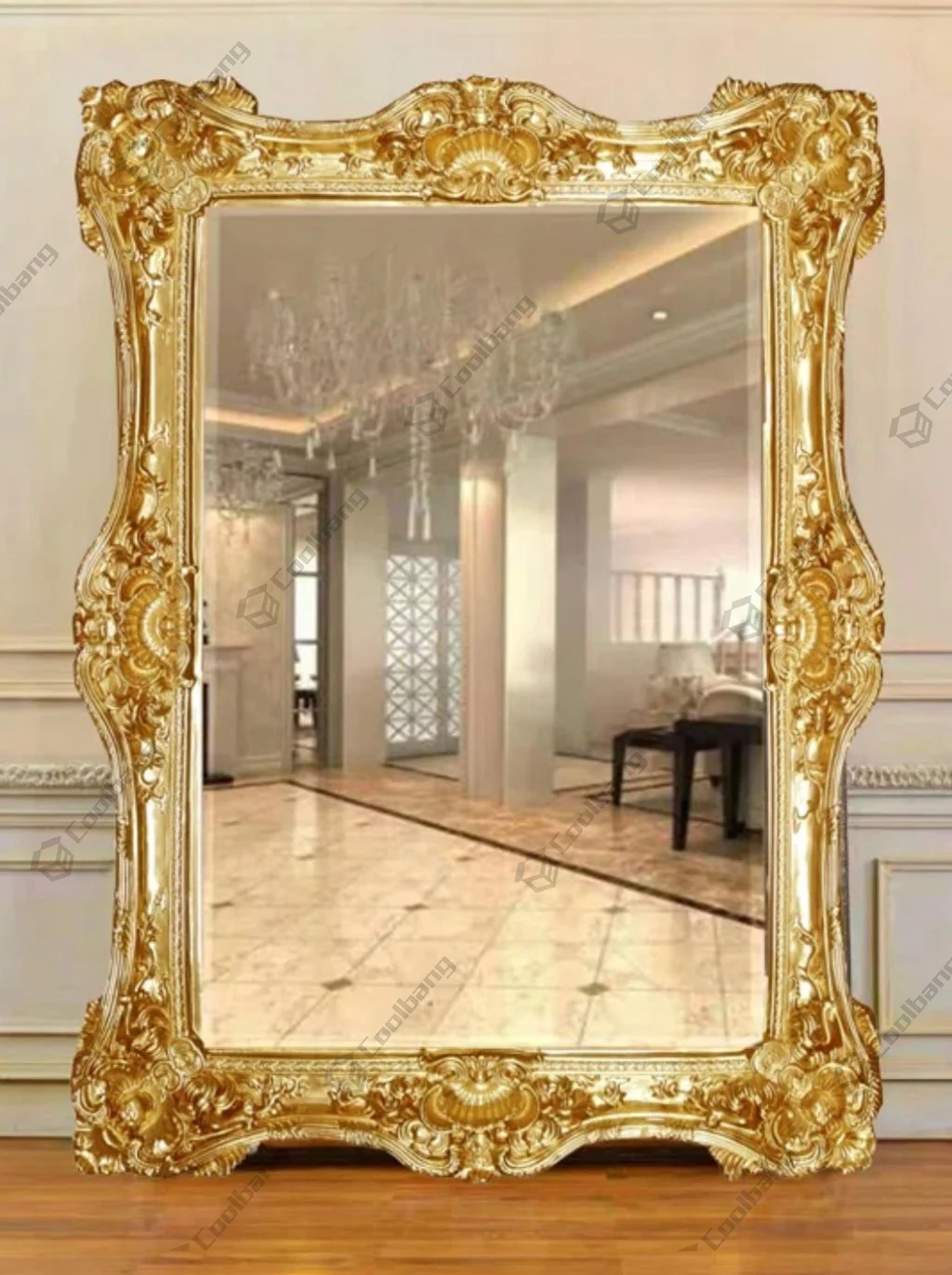 Ornate Luxury Baroque Wooden Extra Large Interior Vintage Classic Frame