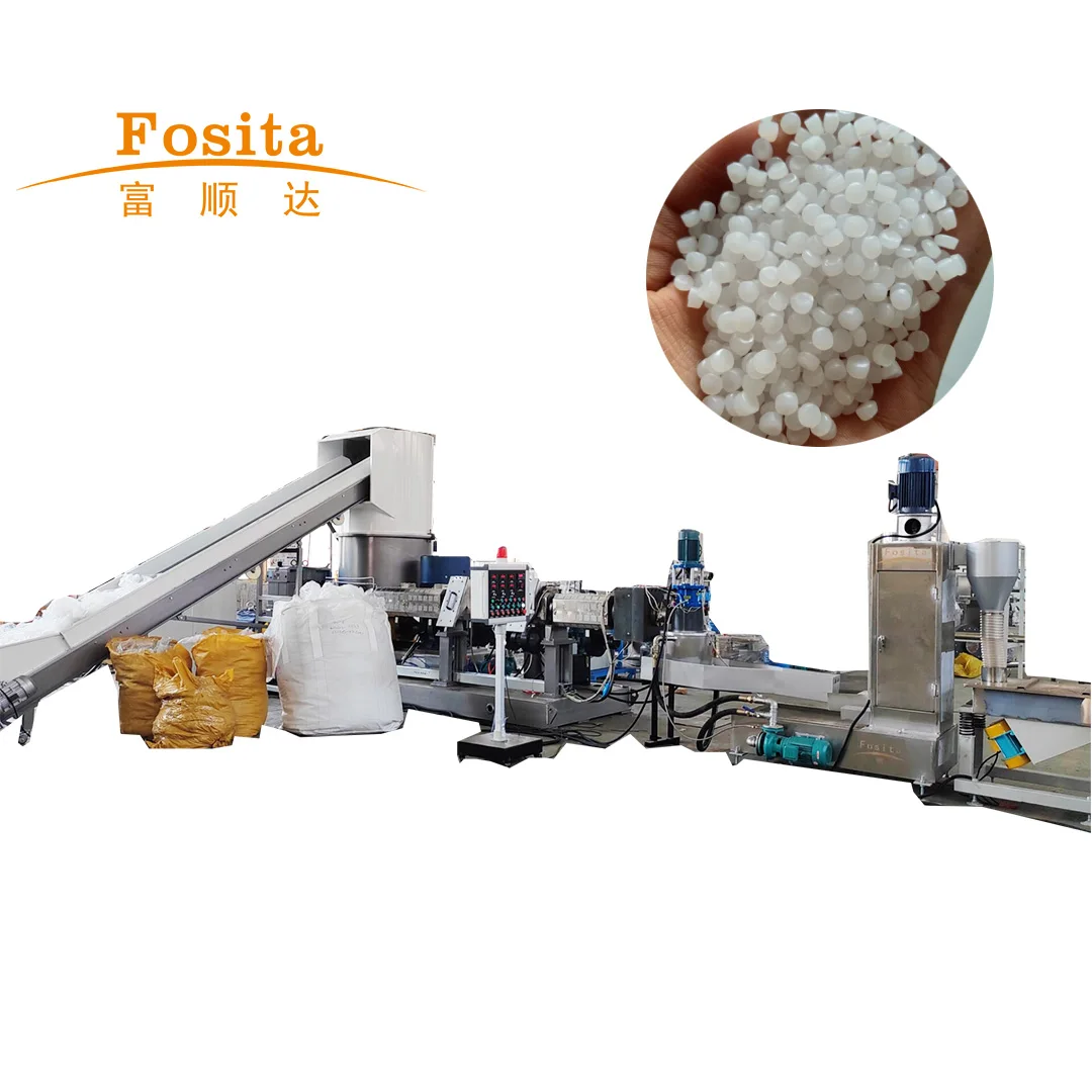 PLASTIC RECYCLING AND GRANULATING MACHINE