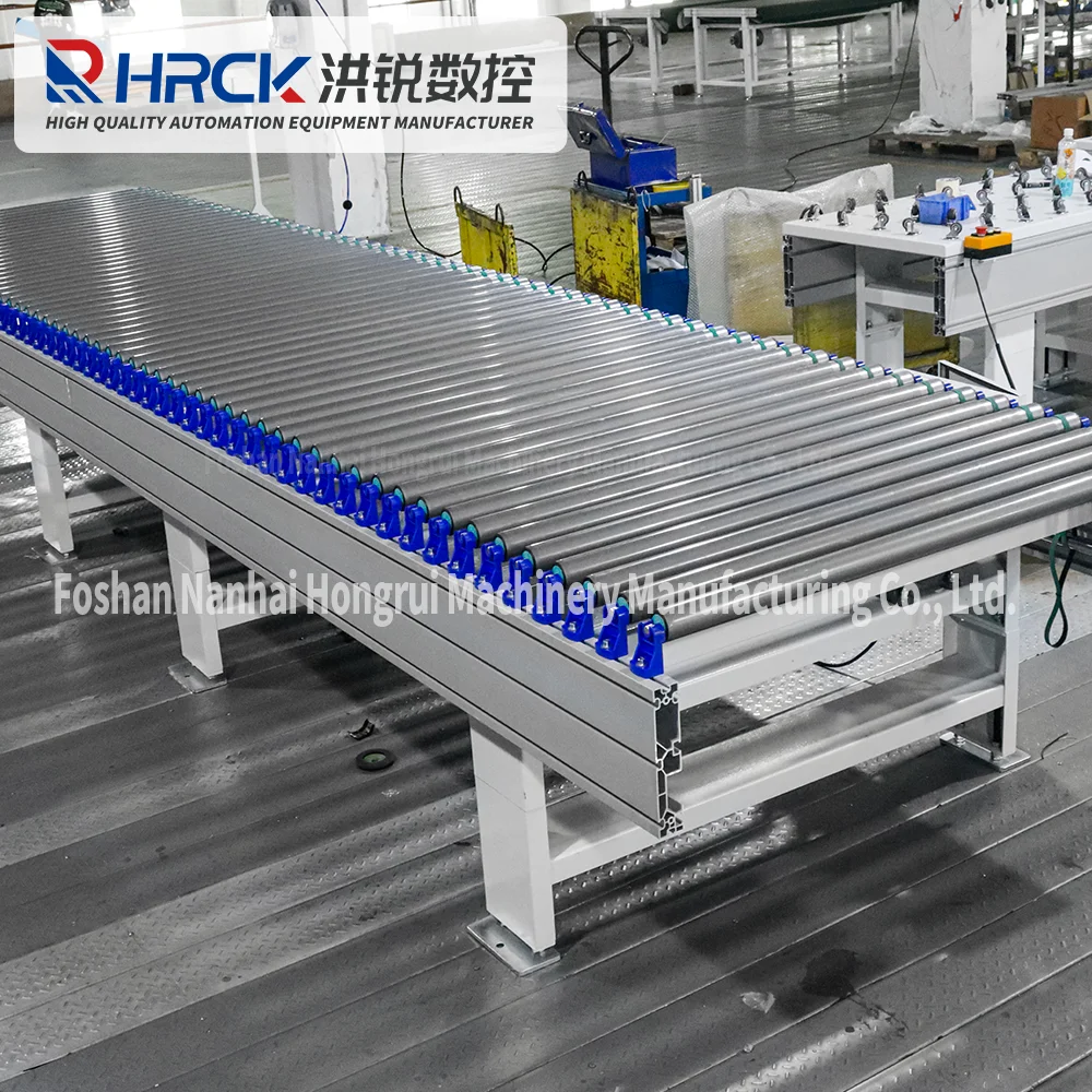 Furniture Factory Automation Conveying Edge Banding Machine Line Rollers Panels