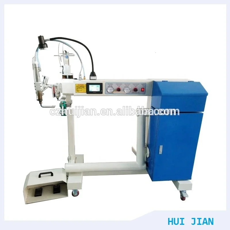 PVC Fabric Hot Air Welding Machine for Double Flap Keder
