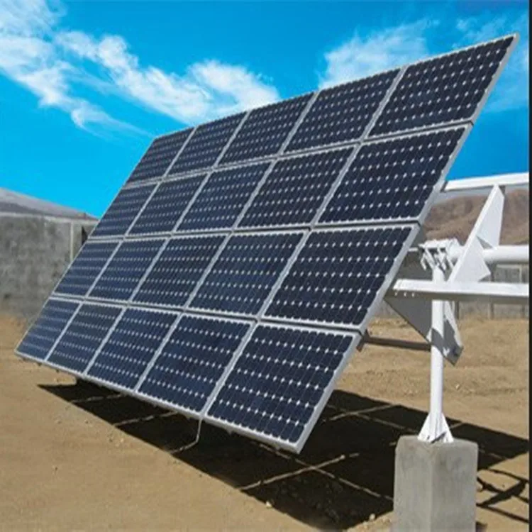 6KW Solar Energy Agrivoltaic Systems Complete Ground Mount Structure Solar Generator MPPT Controller Lithium Ion Battery Grid