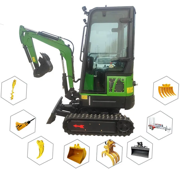 Alibaba.com: Japan Made Mini Hydraulic Excavator with Offset Boom and ...