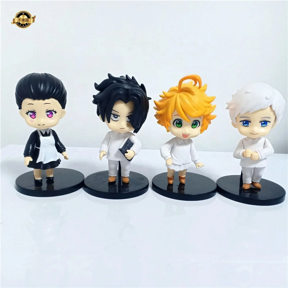  ABYSTYLE The Promised Neverland Emma Chibi Acryl® Stand Figure  Model 4 Tall Anime Manga Desktop Accessories Gift : Toys & Games