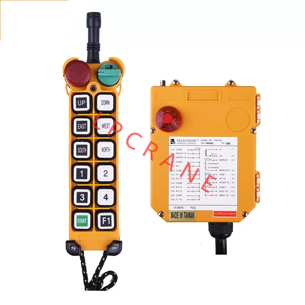 Новый f24-12s + 10 способ кран пульта дистанционного управления промышленных Корона путешествуя беспроводной