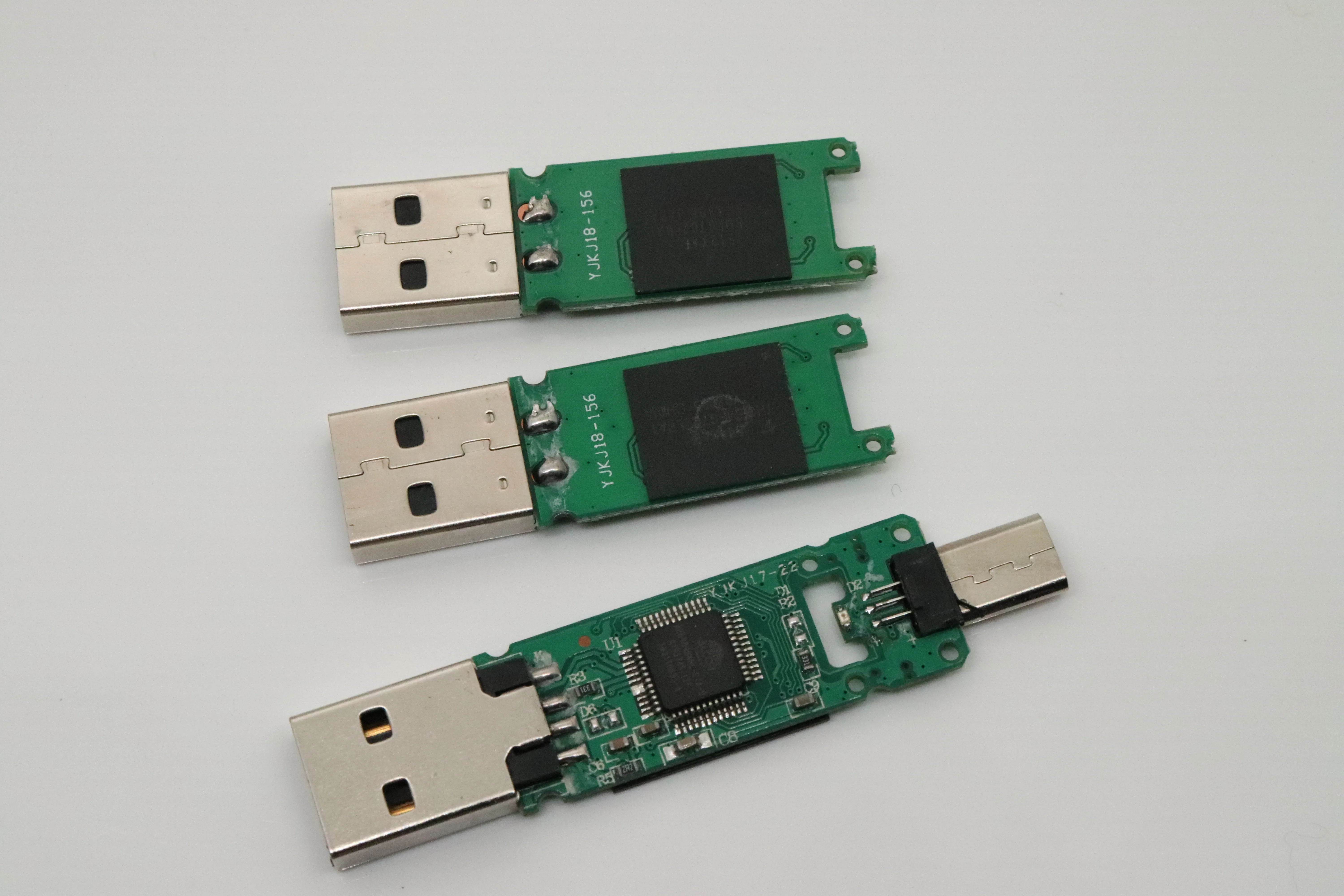 Original 100% Real Capacity Passed Test Caseless Usb Flash Memory Chip Usb Flash Drive Chip Pcba Parts Price 8Gb 16Gb 32Gb