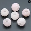 Foro da 20 mm, cristallo rosa da 8 mm (singolo)