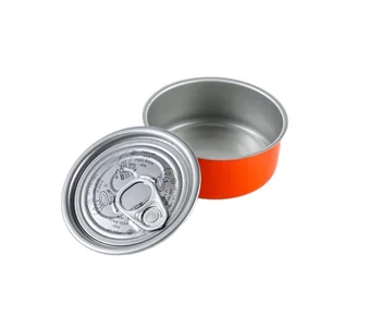 DRD 160g Fish Tin Cans 2 PC Empty Cans With 307 83mm EOE Lids for Tuna Fish Canned Meat Food Packaging