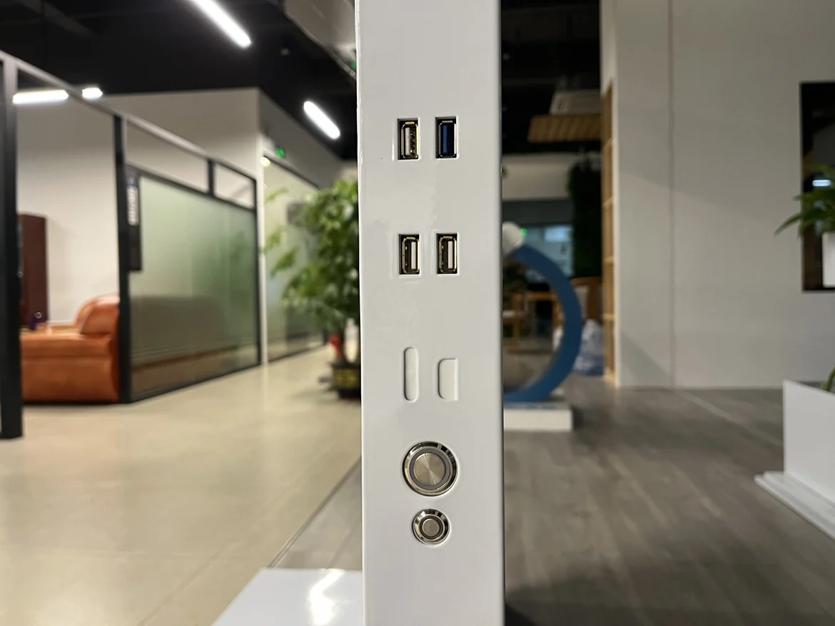 55inch Interactive Touch Wall Mount Industrial Panel Win Android