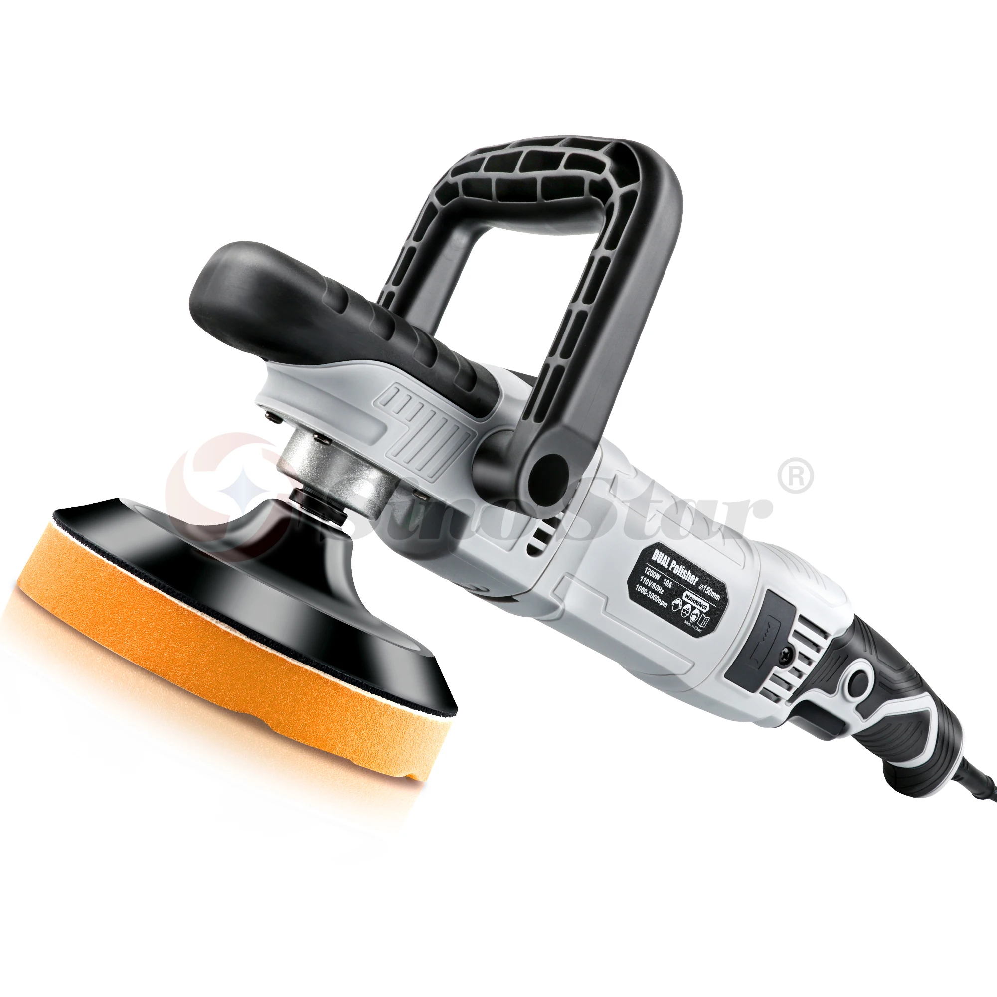 Высококачественный профессиональный автомобильный полировщик 6-ступенчатый Регулируемый роторный для деталей и Полировки Автомобиля