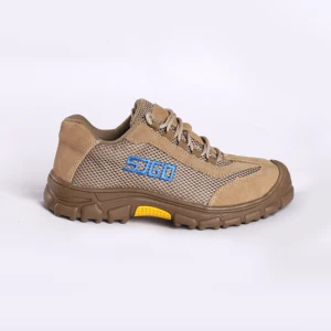 Suede Cow Leather Low Top Security Shoes Anti Smash Puncture-proof Anti slip Safety Shoes Labor Work Footwear for Men and Women