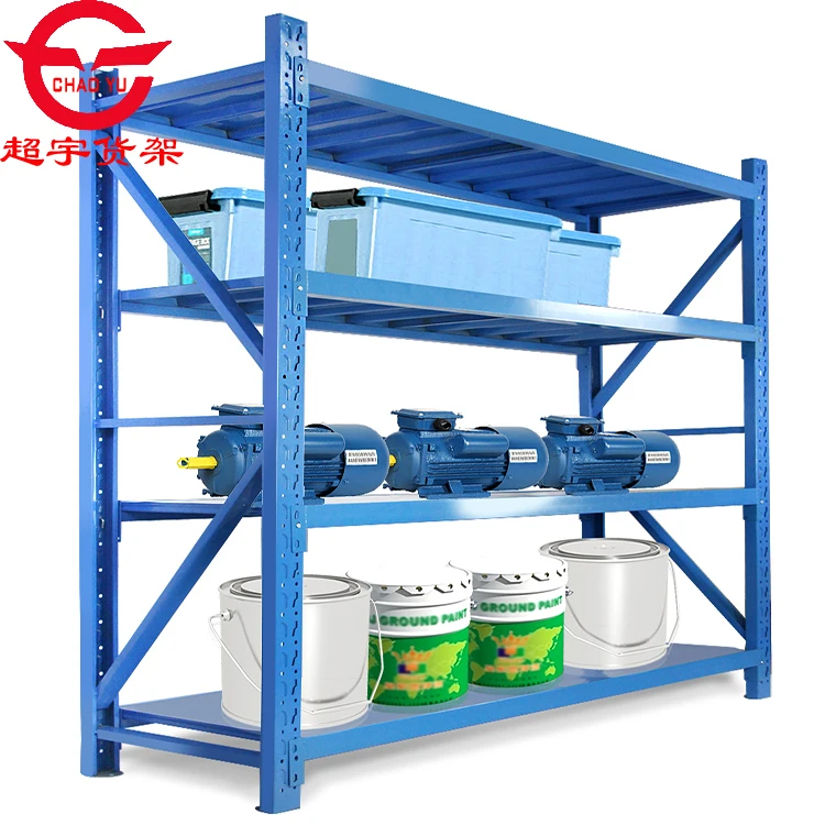 High Quality Metal Steel Shelves Medium Duty Storage Rack Shelving  Warehouse Racking Systems