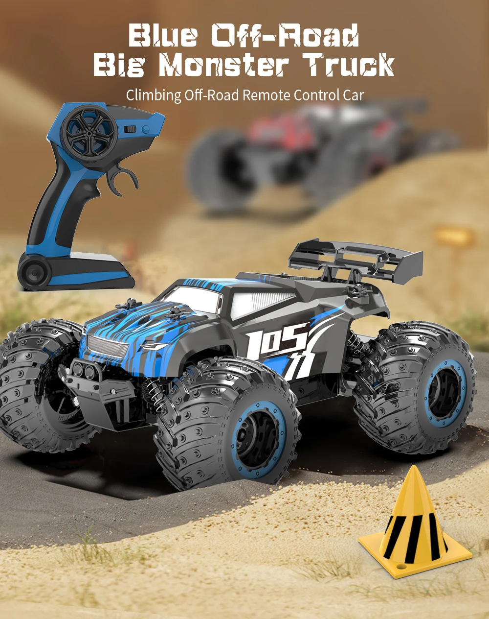 HOSHI JJRC Q105 RC Car - High Speed 1:18 Scale Drift Vehicle