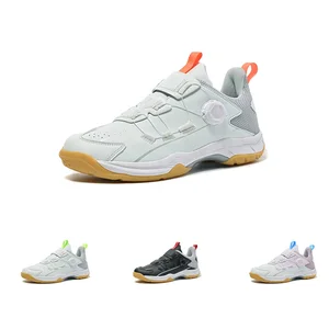 Professional Competition Training Badminton Shoes for Men Women High Quality Microfiber Breathable for Summer Spring Winter
