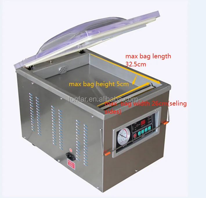 Manual Professional Industrial Single Chamber Vacuum Food Sealer,For