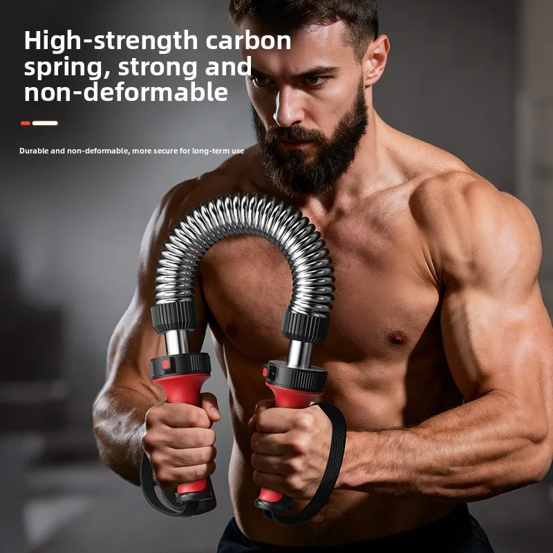 Adjustable Spring Steel Hand Gripper for Men Arm Chest Muscle Training Tool product detail 3