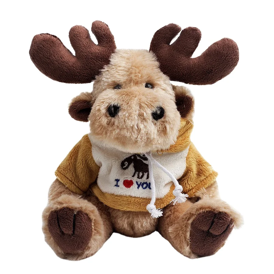 valentine moose stuffed animal