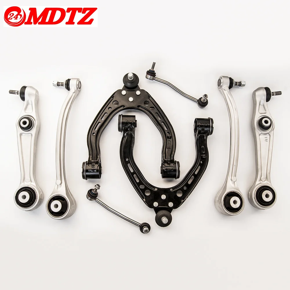 Set Suspension System Control Arm For Tesla Kit Links Front Kit Tie Rod