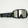 Gafas plateadas con montura negra