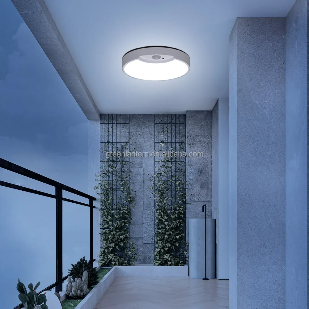 Plafoniera LED Soffitto A Batteria Con Sensore Di Oviento, Lapada 6000K Plafoniere 18C Luce