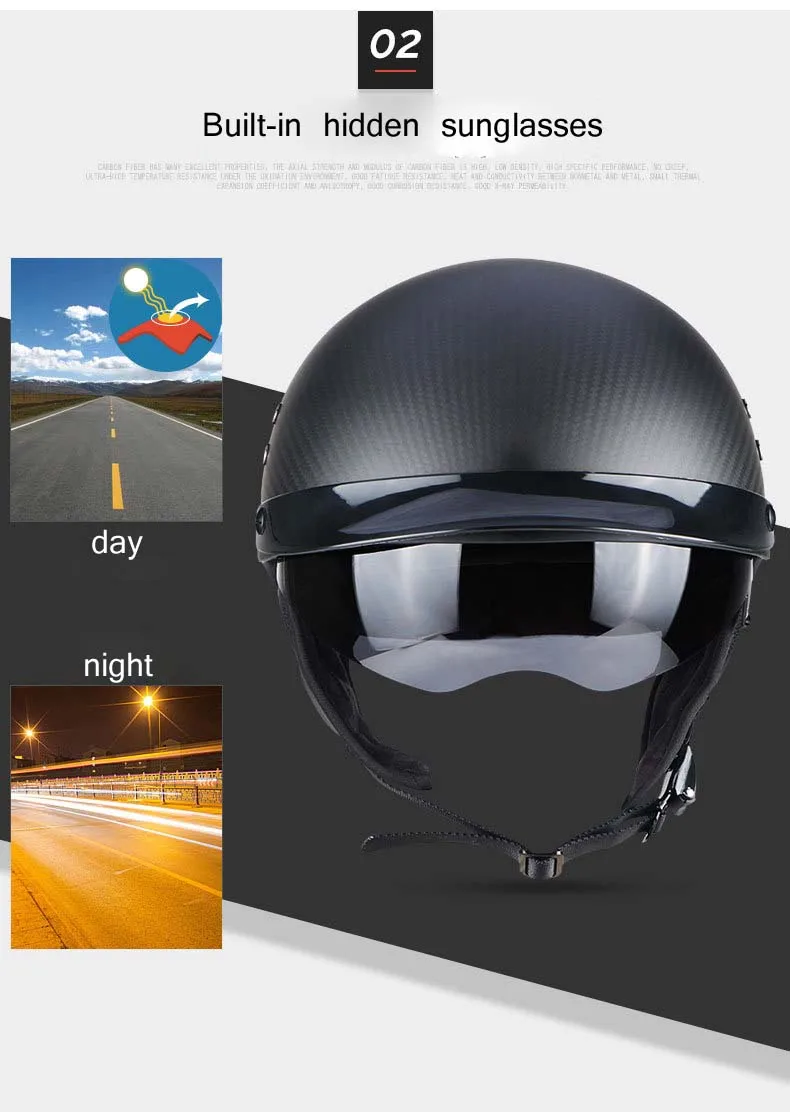 carbonator motorcycle helmet ILM Carbon Fiber Helmets Lightweight Full Face Dual Visor with Rear Wing Pinlock Compatible Motorbike Street Bike DOT ECE Men Women Model 861C (Snake-Effect CarbonFiber, L) : Automotive Regardless of where you tear it up Carbon Fiber World's Smallest Half