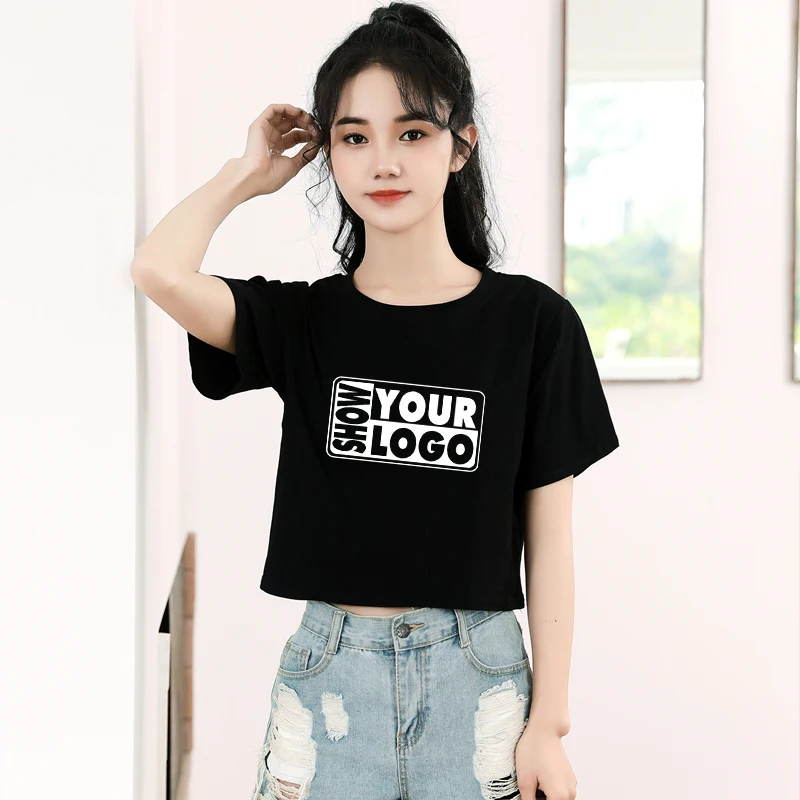 IU着用Your name hereのYour name Crop T-shirts 全4色 悪石島 （地名） Lightweight T-Shirt by 着る文字屋