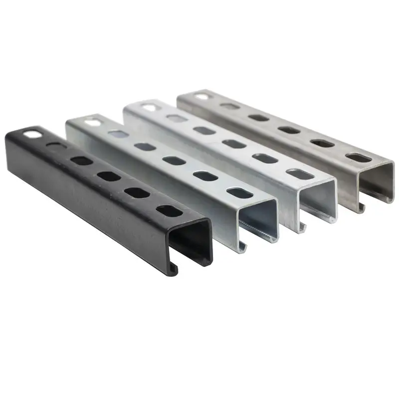 Strut Slotted Steel Channel And Aluminum Strut Channel Buy Galvanized