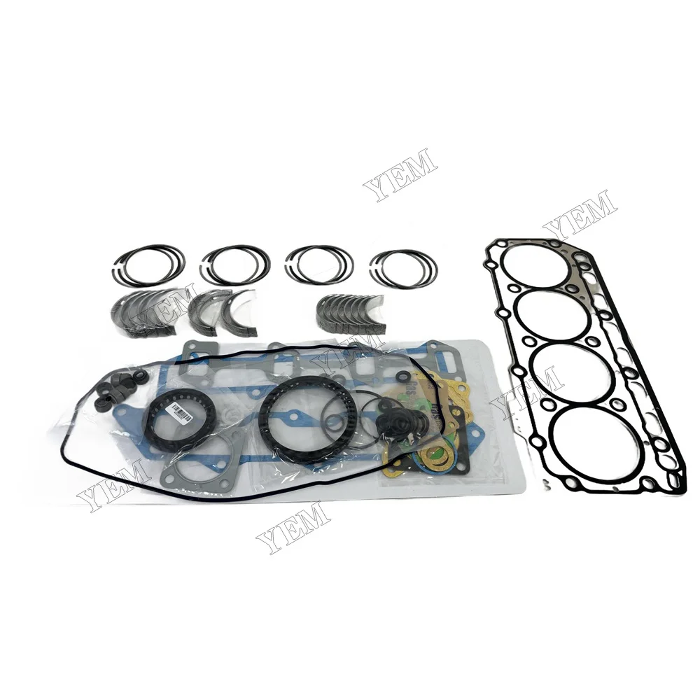 For Yanmar 4TN84L Overhaul Re-ring Kit Repair Part Gasket Piston Set
