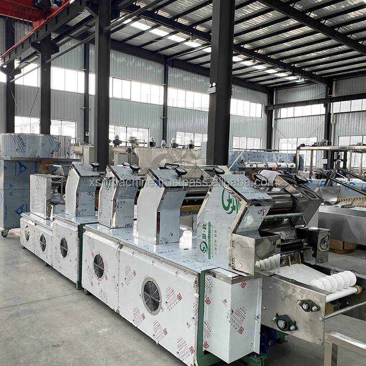 Instant Noodles Making Machines With Make the Recipe for Small Businesses Instant Noodles Production Line