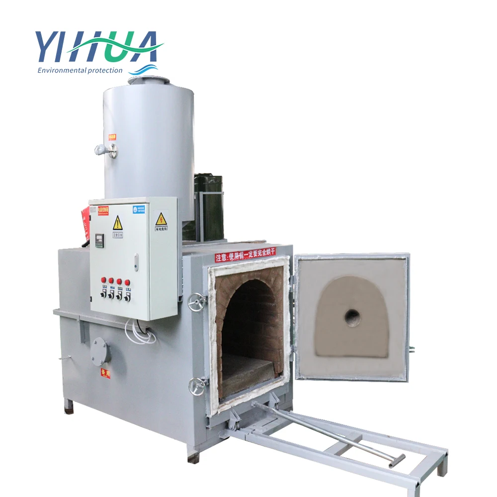 Lab Incinerator  Garbage Small Scale Solid Waste Incinerator Burning Rotary Kiln for Medical Waste