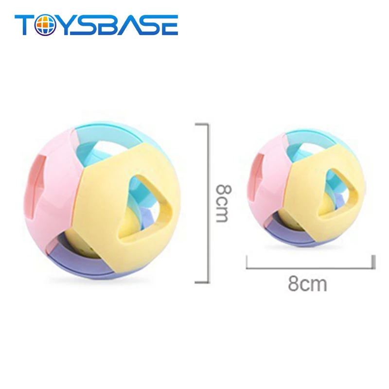 Оптовая продажа пластиковых новорожденных пожимая детские руки игрушка-погремушка