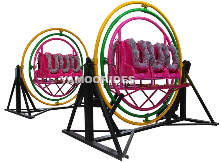 Cheap and Exciting Exercise Games 3d Manual Human Gyroscope Sport Equipment