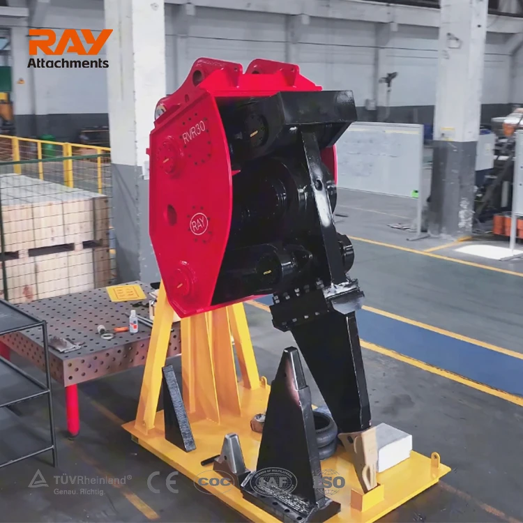 RAY Attachments Road Construction 20-30 Ton Excavator Rock Vibro Ripper Price for Sale