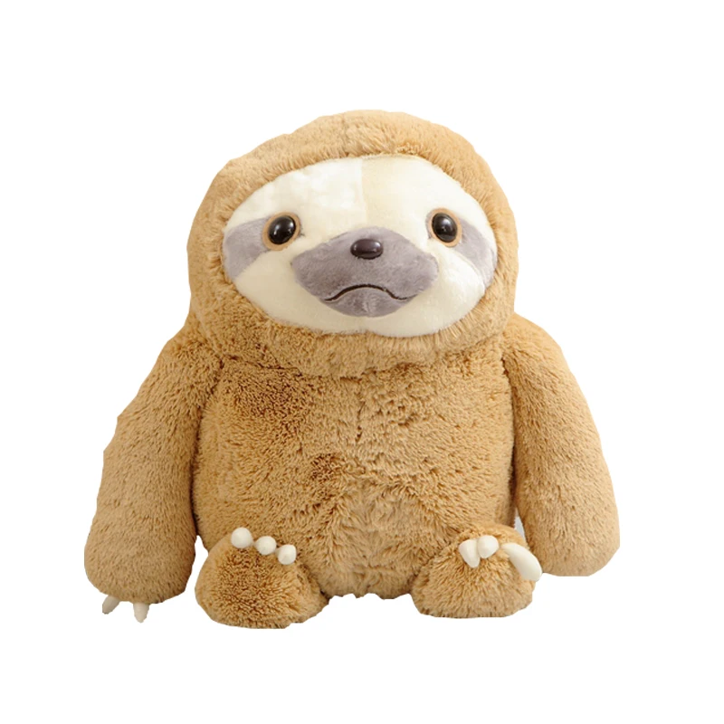 sloth plush pillow