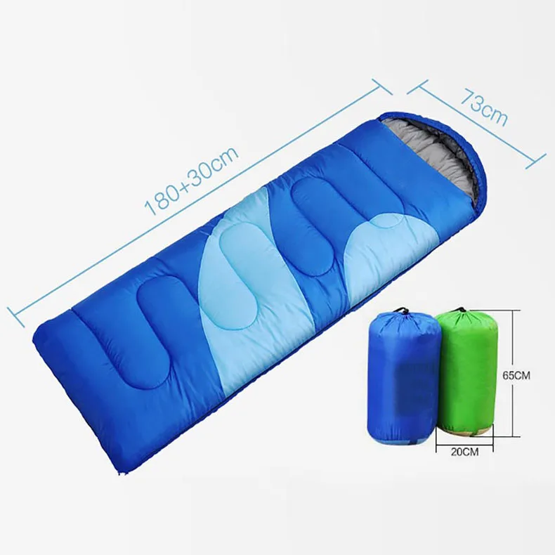 Спальный мешок водонепроницаемый для кемпинга на открытом воздухе