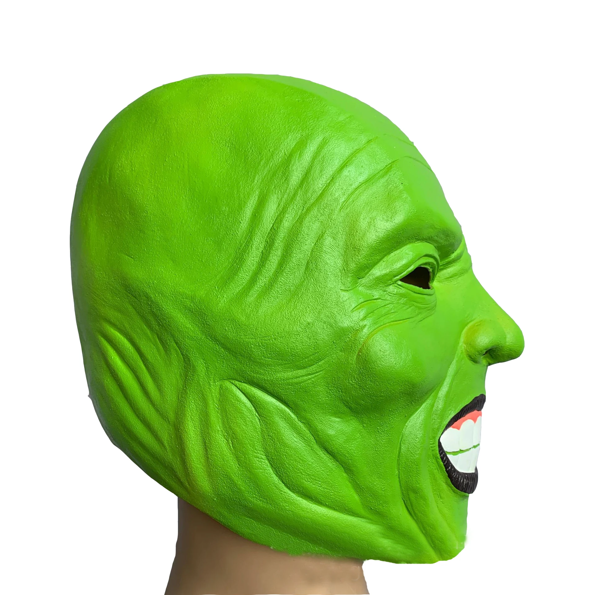 Loki Mask Movie Jim Cosplay Green Mask Fancy Dress Loki Costume Mask ...