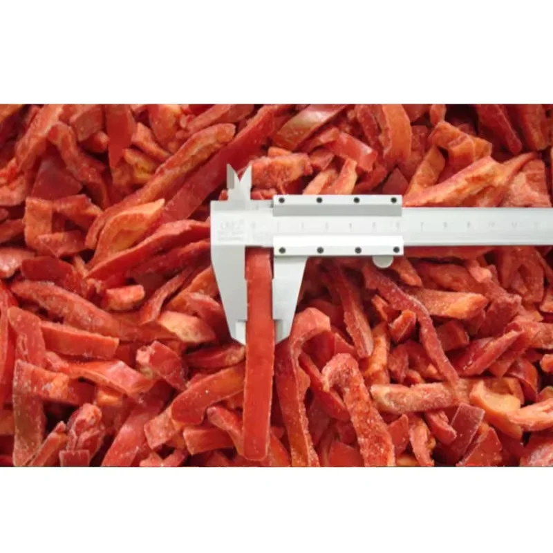 Wholesale High Quality IQF Frozen Red Pepper Diced Cuts Factory Price for Export