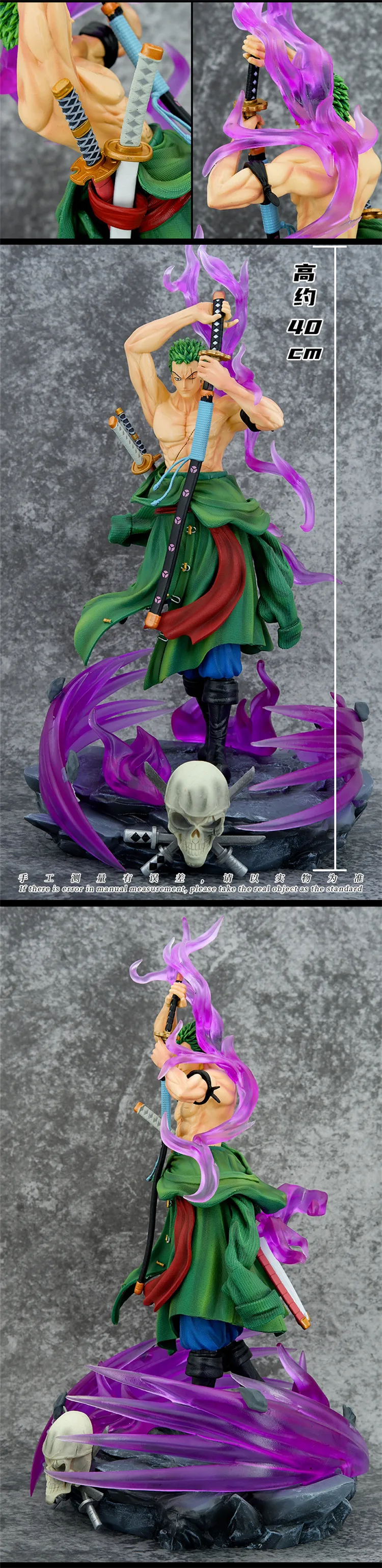 Roronoa Zoro Series One Pieces Zoro Action Figure One Knife Flow With