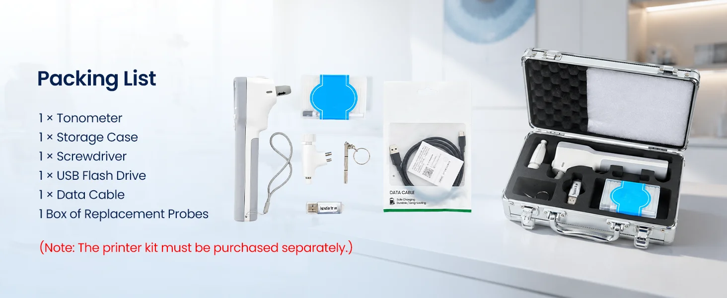 Ophthalmic Tono Meter SK-P Optical Equipment High Quality Pets Human Eye Examination Portable Rebound Tonometro