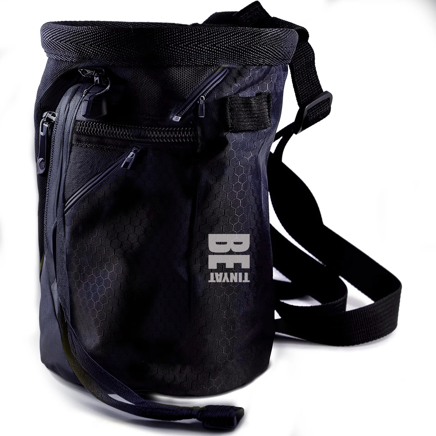 Modie Insulated Bottle Cooler Gym Sak Mou Crossbody Telefoon Waterfles Magneet Waterfles Sak met Pockets Kalk Sak