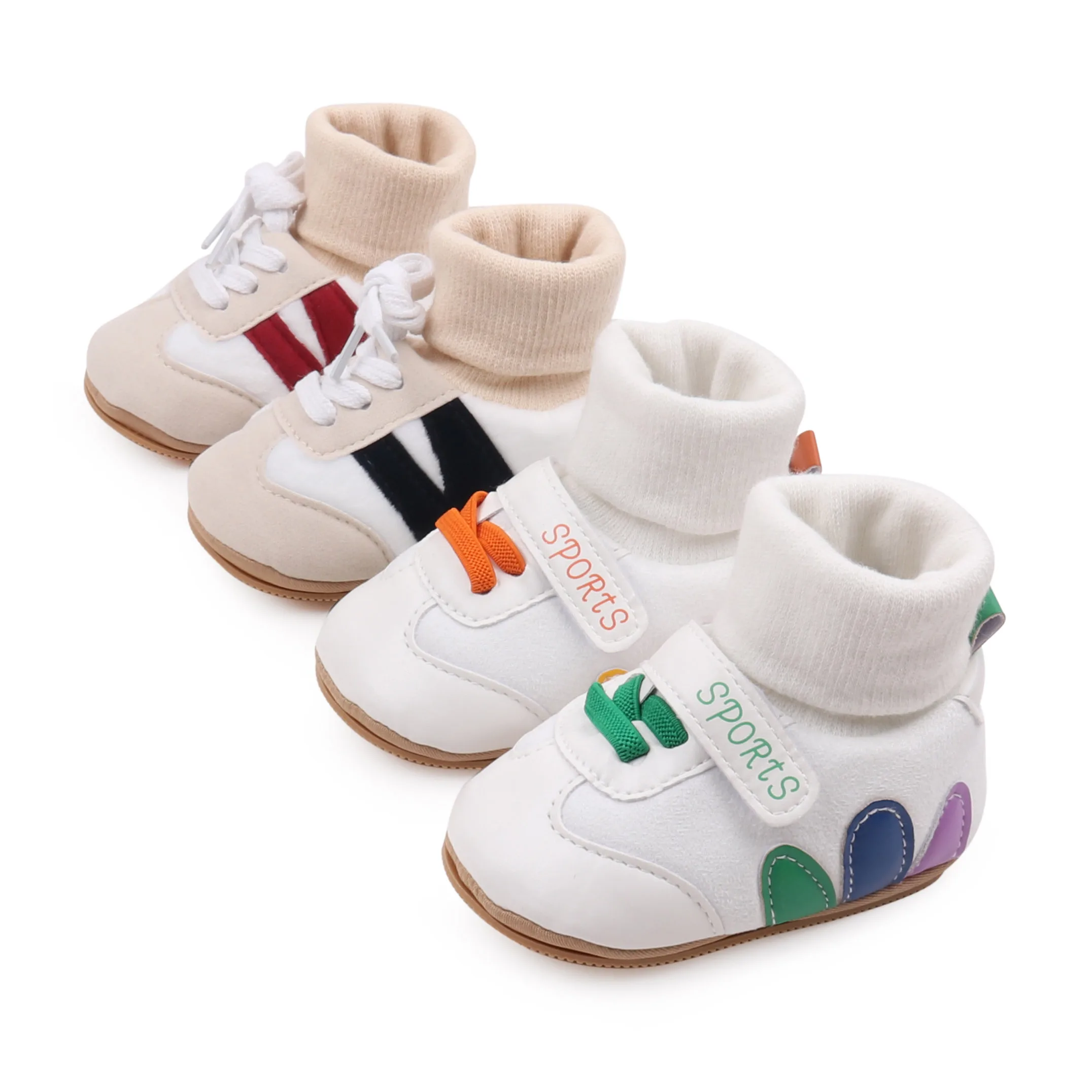 Autumn and Winter Warm Newborn Baby Walking Socks Shoes Cute and Comfortable Walking Shoes manufacture
