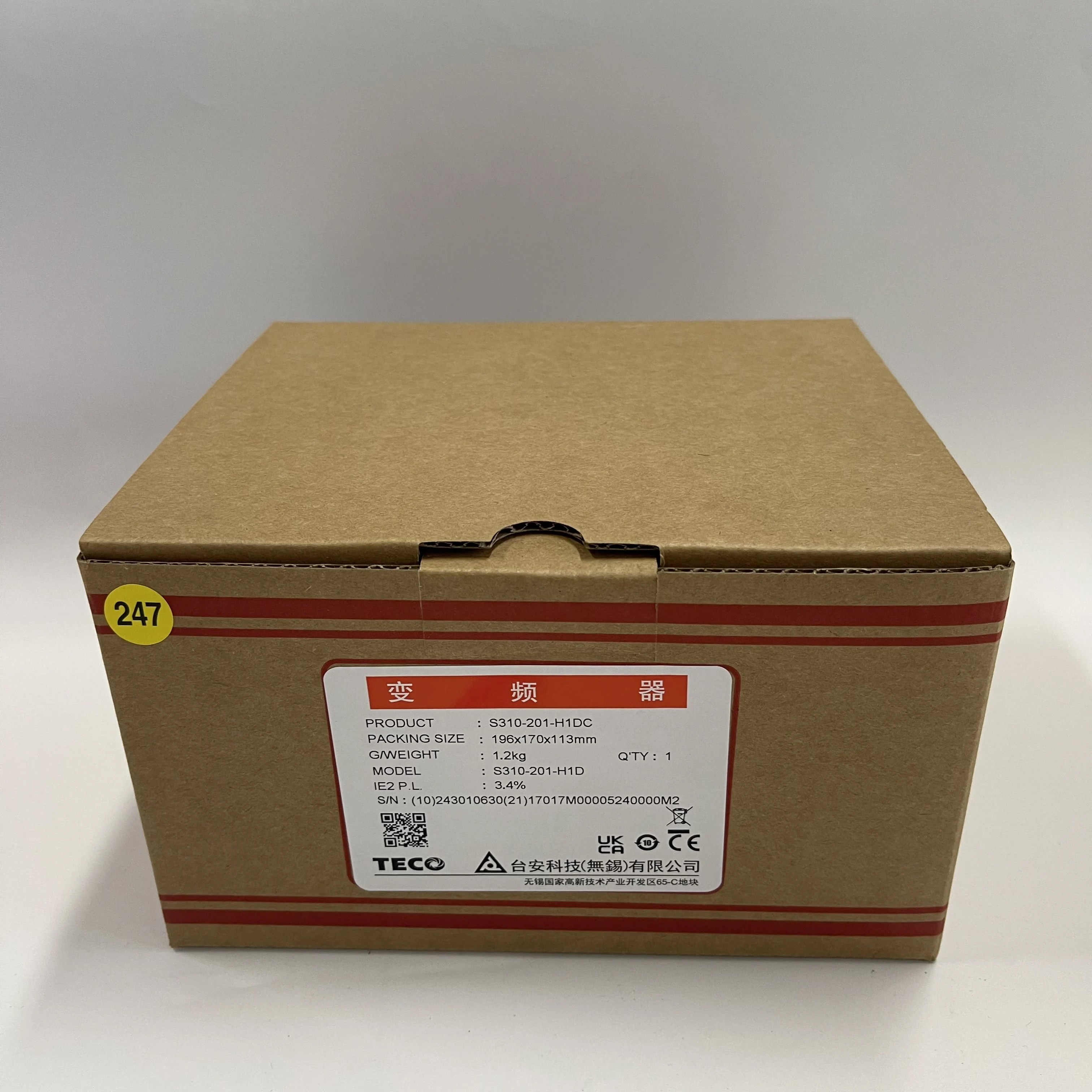 TECO Variable Frequency Drive S310-201-H1DC TECO Variable Frequency Drive S310-201-H1DC