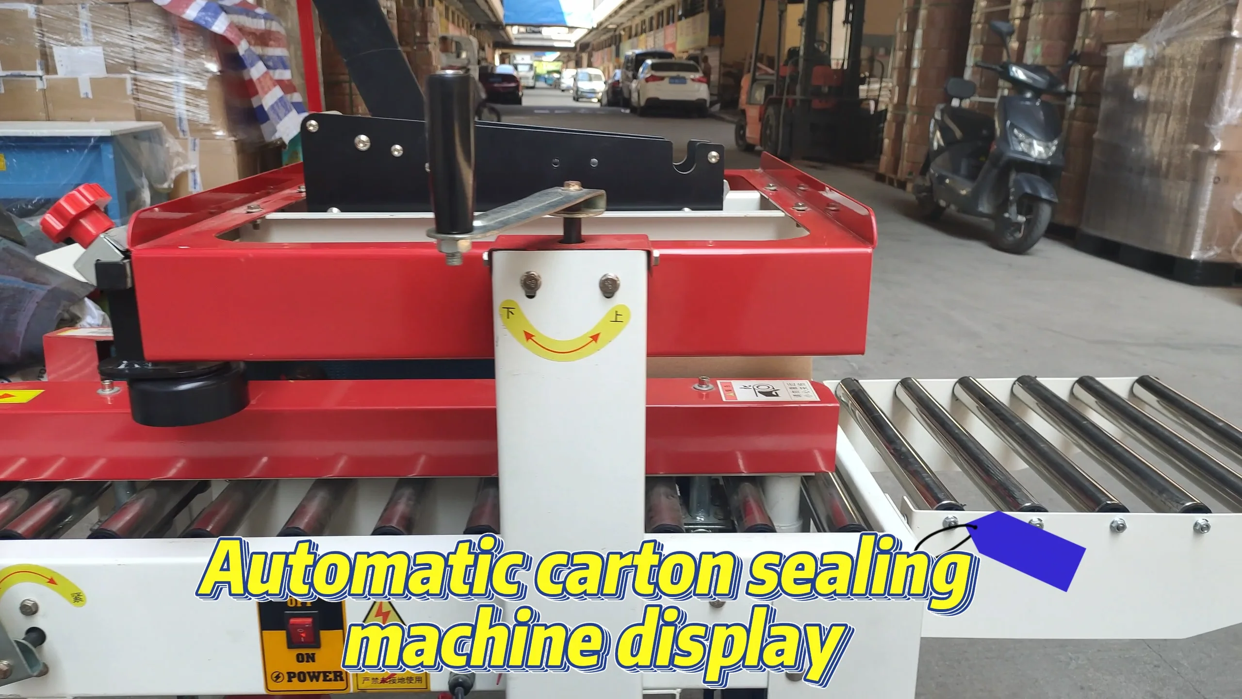 Rongqiang High Speed Adjustable Top Bottom Tape Electric Stable