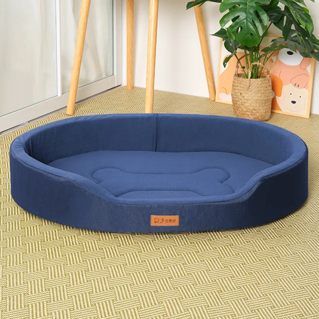 Factory Wholesale All-Season Dog Mat Eco-Friendly Solid Oxford Cloth Kennel Bite-Resistant Pet Nest Hot-Selling Pet Beds